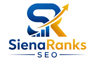 SienaRanks SEO Catchy Logo